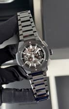 Hublot Big Bang Integrated Black Magic Ceramic 42mm 451.CX.1170.CX Complete Set