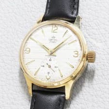 SMITHS De Luxe 1960s Vintage Watch Made in England Waterproof Case Cal.60461E