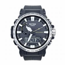 Casio Protrek PRW-61-1AJF Men's Watch Solar Radio Rubber From Japan