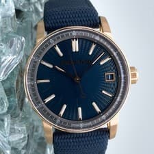 Audemars Piguet Code 11.59 Rose Gold Blue Dial Complete Set 15210OR.OO.A348KB.01