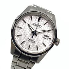 Used SEIKO Watch Presage SARX075 Mechanical Automatic White Dial Date