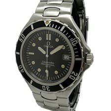 Used Omega Seamaster Professional 200m Quartz 396.1062 Black Dial