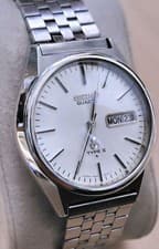 Seiko TYPE II Quartz Watch wrist 17.5cm/6.9in Japan