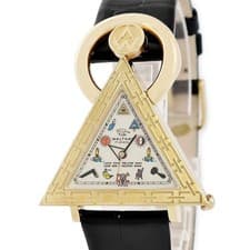 Waltham Watch 96380.74 Freemason Triangle Black Men's