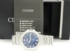 Citizen Series 8 Automatic NB6010-81L 9051 Blue Dial Men's Watch Used