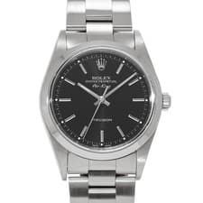 ROLEX Air-King 14000 black WATCH 726862