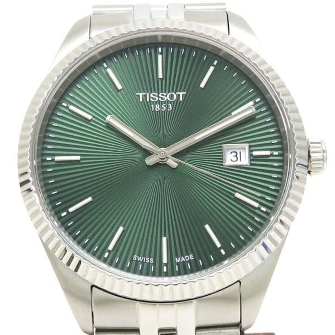 Tissot Ballade 40MM Men's Quartz Stainless Steel Used From Japan
