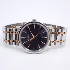 Rado DIAMASTER Quartz Men's Watch Black Dial, 219.0078.3 w/Boxed,Case, Booklet