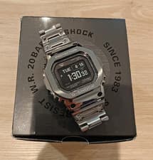 Casio G-Shock GMWBZ5000D-1 Stainless Steel Bluetooth Multiband 6 Digital Watch