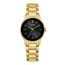 Citizen Gold Stainless Steel Dress Watch