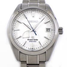 Grand Seiko Watch Heritage Collection SBGA211 White Dial Titanium Spring Drive