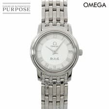 Omega De Ville Prestige 4570 33 Ladies Quartz Silver Stainless Steel Watch
