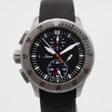 Sinn U1000 Chronograph 1000M Diver EZM6 TEGIMENT 44mm 1101 Rubber Automatic