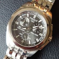 Tissot PRC100 Titanium Chronograph Men's Watch