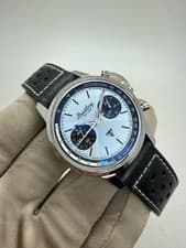 2022 Breitling Top Time Ice Blue Steel 41mm Auto Chronograph Watch A23311 B+P