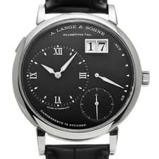 A. Lange & Sohne Grand Lange 1 117.028 Black Men's Watch #W073