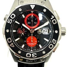 TAG HEUER CAJ2113 AIR K1 Aqua Racer Kei Nishikori Model Chronograph Date Automat