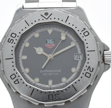 [EXC+5] TAG Heuer 3000 932.213 Gray Dial 200M Quartz Unisex Watch From JAPAN