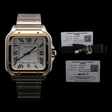 Cartier Santos de Cartier Large | Steel & Yellow Gold | W2SA0009 |