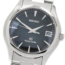SEIKO Grand Seiko SBGX041/9F62-0A10 Date Black Dial Quartz Men's Watch_954109
