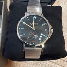 NOMOS GLASHÜTTE Tangent Sport Neomatic Datum Blauschw Wristwatch limited