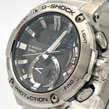 CASIO G-SHOCK G-Shock Watch Analog-Digital Metal Band Tough Solar