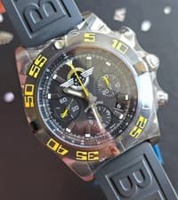 Breitling Chronomat 44 Jet Team Limited Edition Blacksteel MB01109P/BD4 NEW RARE