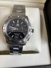 TAG Heuer Aquaracer WAP111Z.BA0831 Wristwatch Excellent Condition