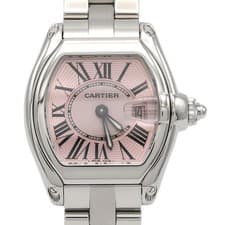 Authentic Cartier Roadster SM W62017V3 Stainless Steel Quartz #270-004-282-5255