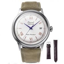 ORIENT Bambino RA-AC0027S 75th Anniversary Limited Edition Leather Bracelet