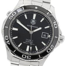 TAG HEUER Aqua Racer Caliber 5 WAK2110 Date black Dial Automatic Men's_955009