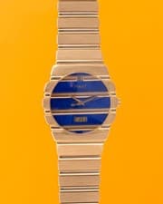 Lapis dial - Piaget classic polo 15562c701 32mm x 36mm 18K Gold