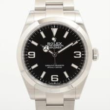 Rolex Explorer 40 224270 SS SS AT black dial