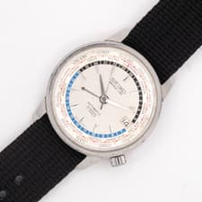 Vintage Seiko 1964 Tokyo Olympics World Time 6217-7000 Wristwatch, Keeps Time