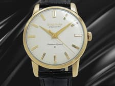 Grand Seiko 1st Model Chronometer J14070 14KGF Silver Dial Manual Wind 35mm Men'