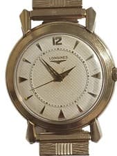 Vtg Longines 17 Jewel 10k Gold Filled Men's Wind-up Watch.