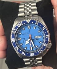 Seiko Pro Diver “Slim Turtle” 42MM Automatic Day/Date SS Watch 6309-7290