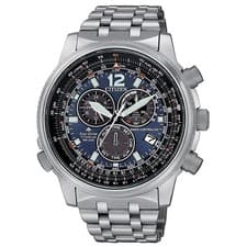 Citizen Pilot Titanium Eco-Drive Radio Controlled Chronograph Watch cb5850-80l