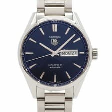 Tag Heuer Carrera WAR201E Navy Dial Used Watch Men's Wrist watch 2019