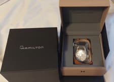 Hamilton Khaki Field Mechanical White Dial - H69439511 - Leather and Green NATO