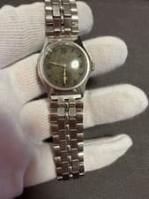 MIDO Multifort Watch Stainless Steel Brown Dial Luxury Timepiece Authentic