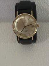 Vintage Omega Seamaster De Ville 14k Yellow Gold Automatic Men's Watch LL6590-1