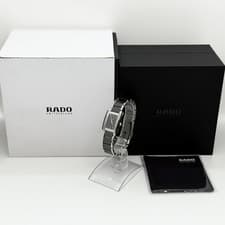 RADO Watch Integral R20613162 Automatic Leather Black 14544435 Working Unused