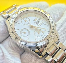 Longines Admiral 5 Stars L3603.4 Automatic Chronograph 40mm Steel Men's Watch