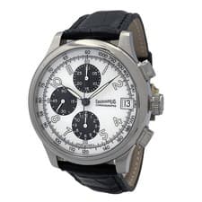 Eberhard Men's Traversetolo Chronograph Steel Watch 31051CP