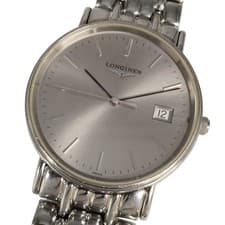 LONGINES L4.720.4 Grand Classique Date Stainless Steel Men's Watch Authentic /