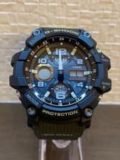 Casio G-Shock Mudmaster GWG-100-1A3 Solar Radio Used G410