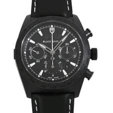 TUDOR WATCH FASTRIDER BLACK SHIELD 42000CN AUTOMATIC CHRONOGRAPH BLACK MEN'S F/S