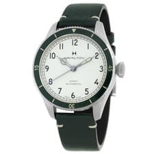Hamilton Khaki Aviation Pilot Pioneer Automatic White Dial Men's Watch H76255810