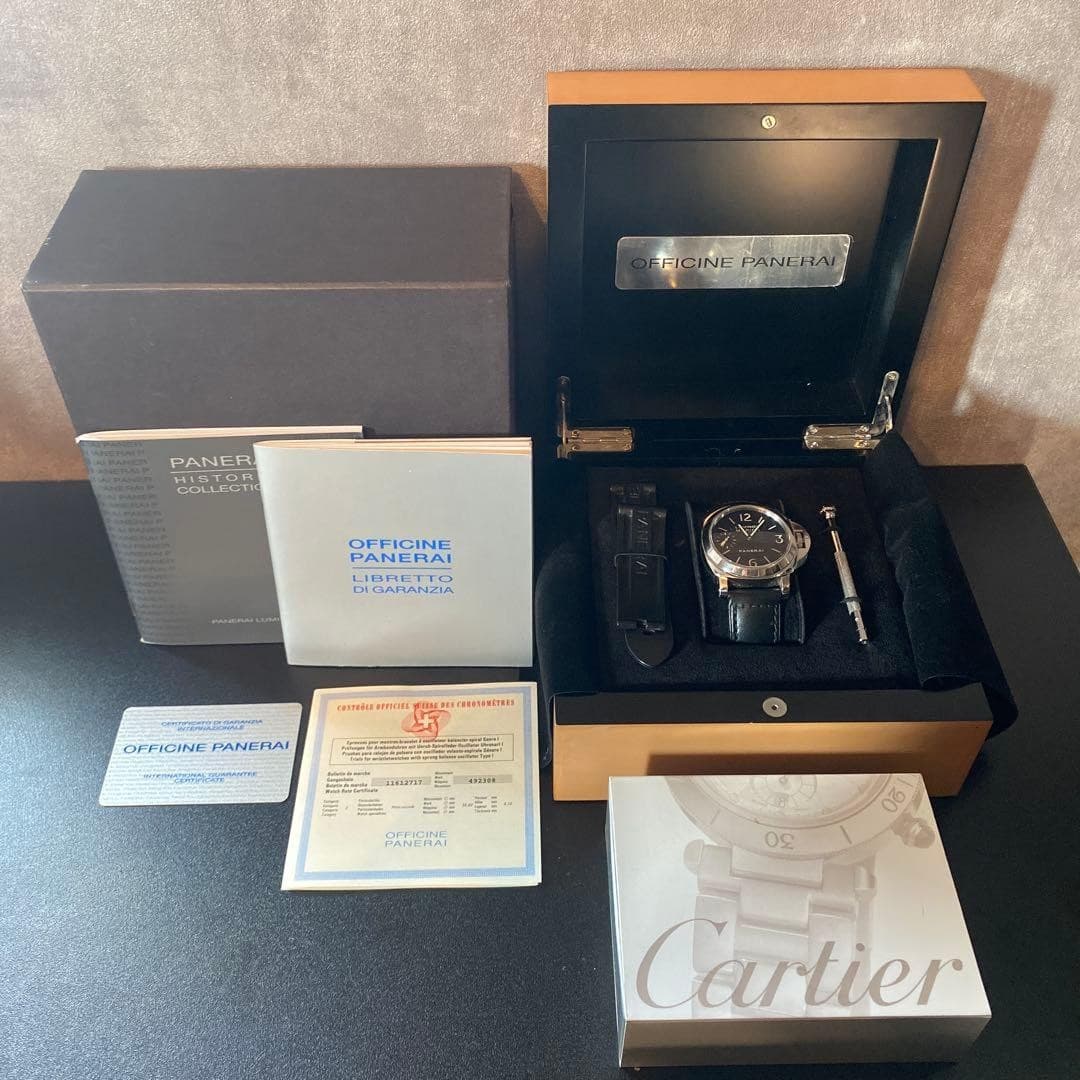 Panerai Luminor PAM00111 Manual Wind Watch Japan